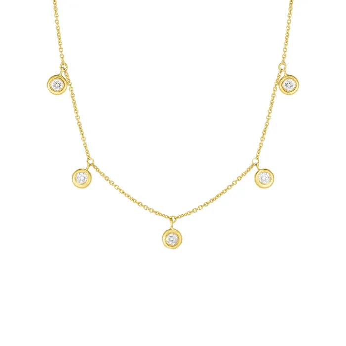 Diamonds by the Inch Dangling Droplet Necklace ROBERTO COIN Necklaces