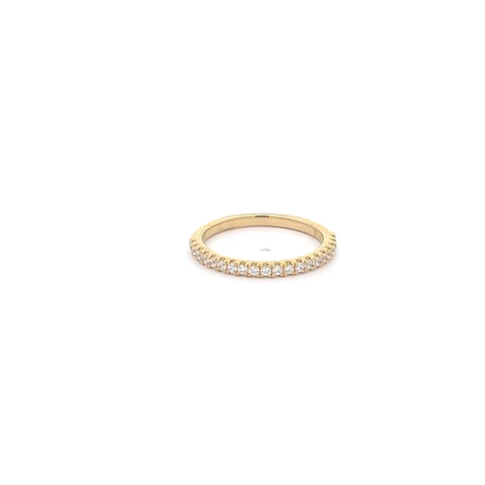 DIAMONDS FOREVER Rings 14K Yellow Gold 025ctw Diamond Wedding Band