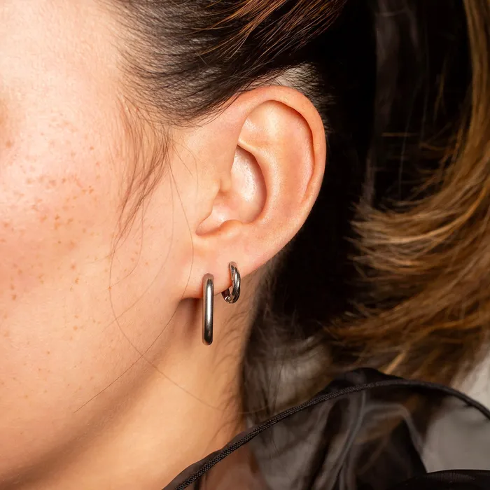 Earrings Grayling The Soho Mixed Locking Sleeper Huggie Earring Set