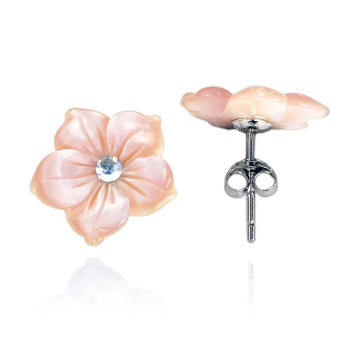 EP7031 Flower Stud Earrings 14mm Teeda Earrings