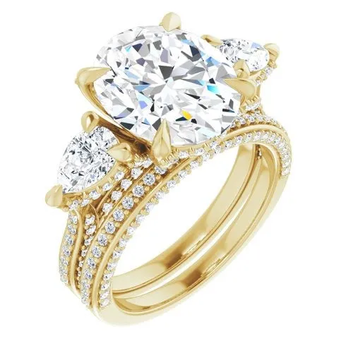 Ever Ever 14K Yellow Gold 133ctw 4 Prong Style Diamond SemiMount Engagement Ring STULLER Rings Ever Ever 14K Yellow Gold 133ctw 4 Prong Style Diamond SemiMount Engagement Ring STULLER Rings