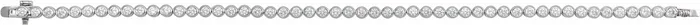 Everything I Want 35 CTW LabGrown Diamond BezelSet 7 Bracelet Solid 14K White Yellow Rose Gold Storyteller by Vintage Magnality Bracelets