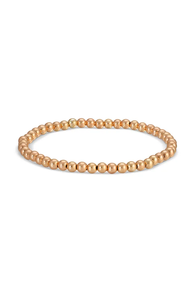 Eye Candy LA Bracelets Ivy Gold Tones Beaded Bracelet Set
