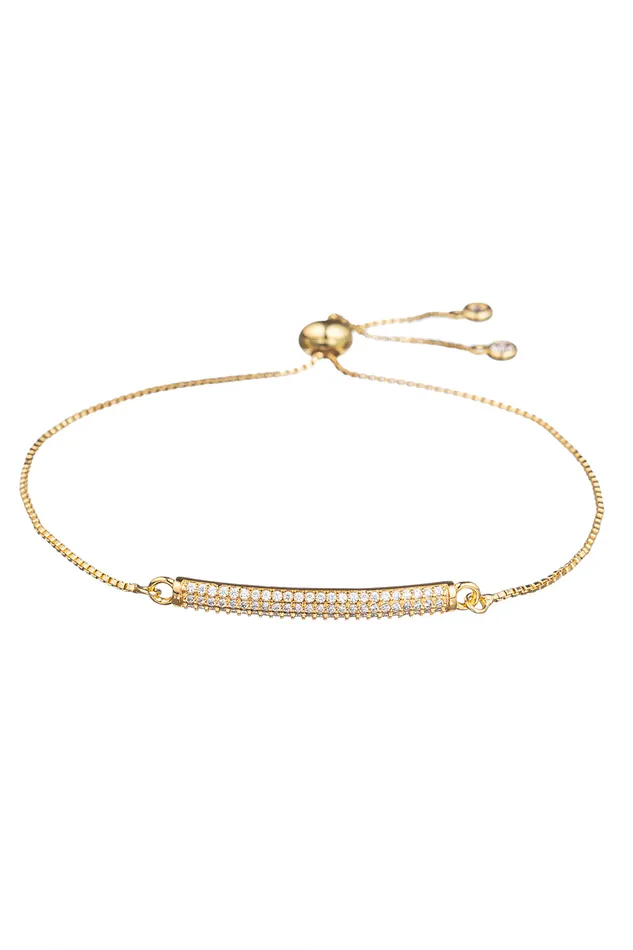 Eye Candy LA Bracelets Juliette 3Piece Heart Bolo Bracelet Set