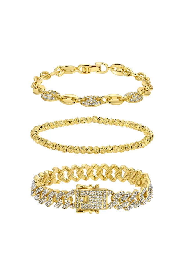 Eye Candy LA Bracelets Lulu 3Piece Bracelet Set