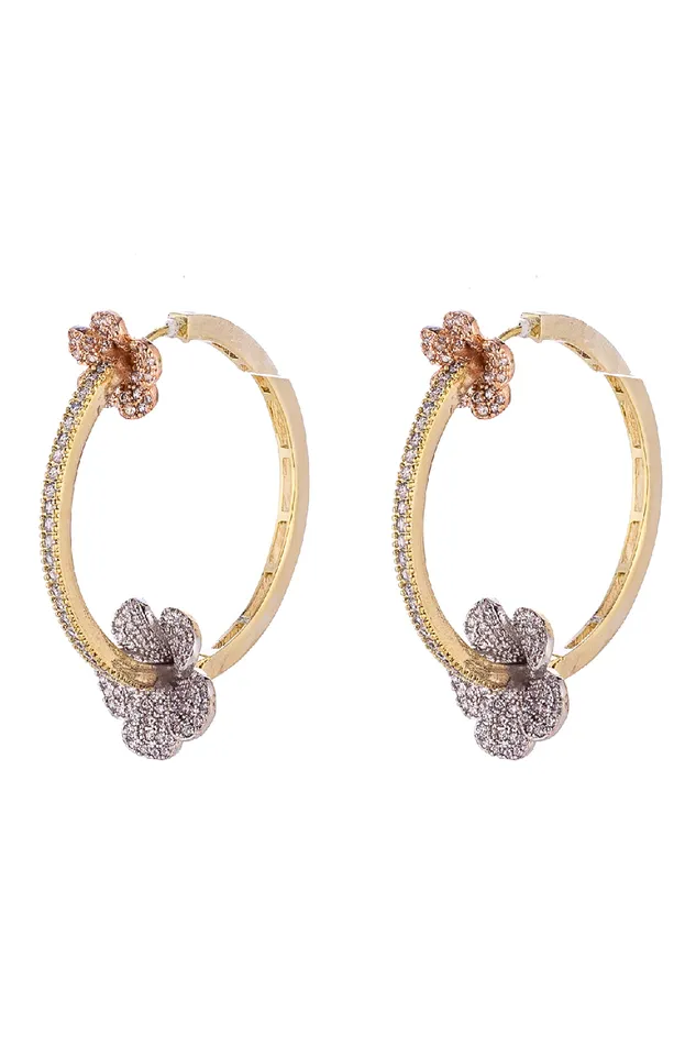 Eye Candy LA Earrings Andela Earring PinkPurple