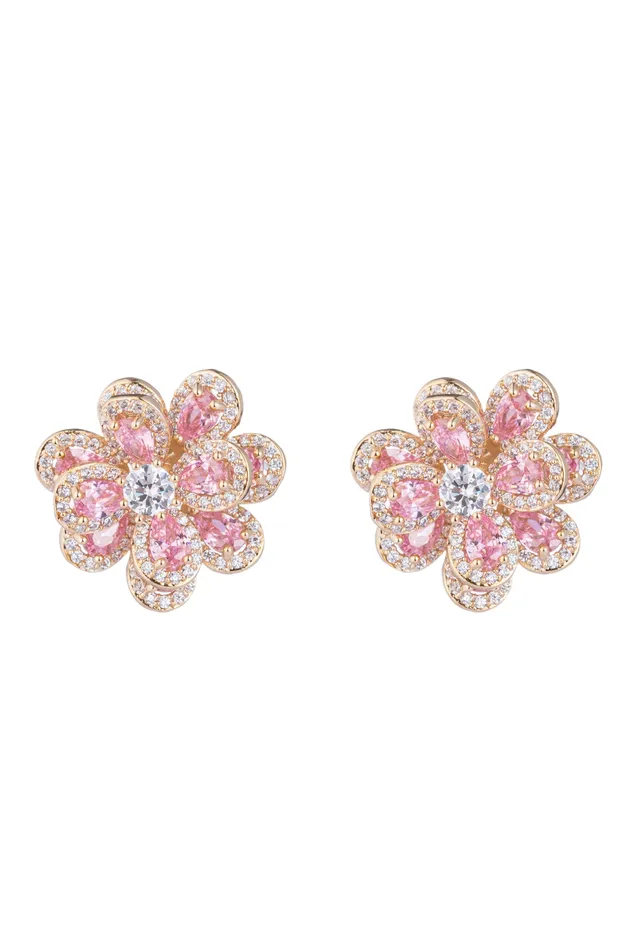 Eye Candy LA Earrings Jada Earrings Pink