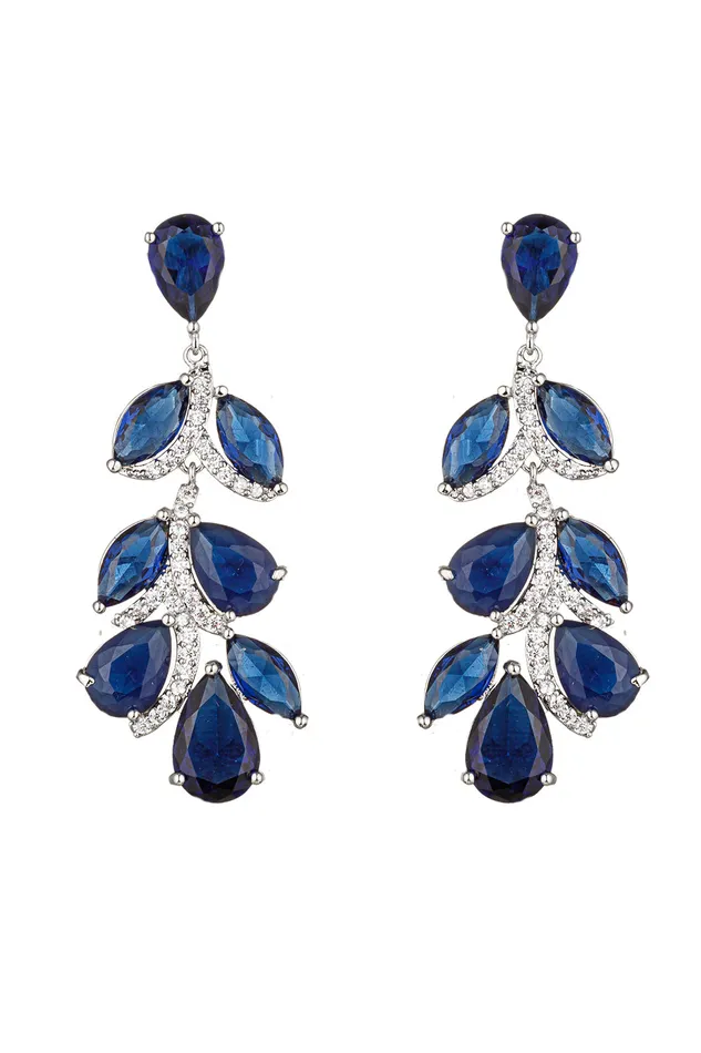 Eye Candy LA Earrings Julie Pink Drop Statement Earrings