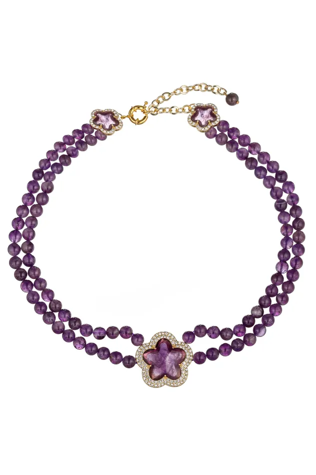 Eye Candy LA Necklaces Elizabeth Beaded Necklace