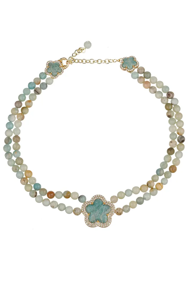 Eye Candy LA Necklaces Elizabeth Beaded Necklace