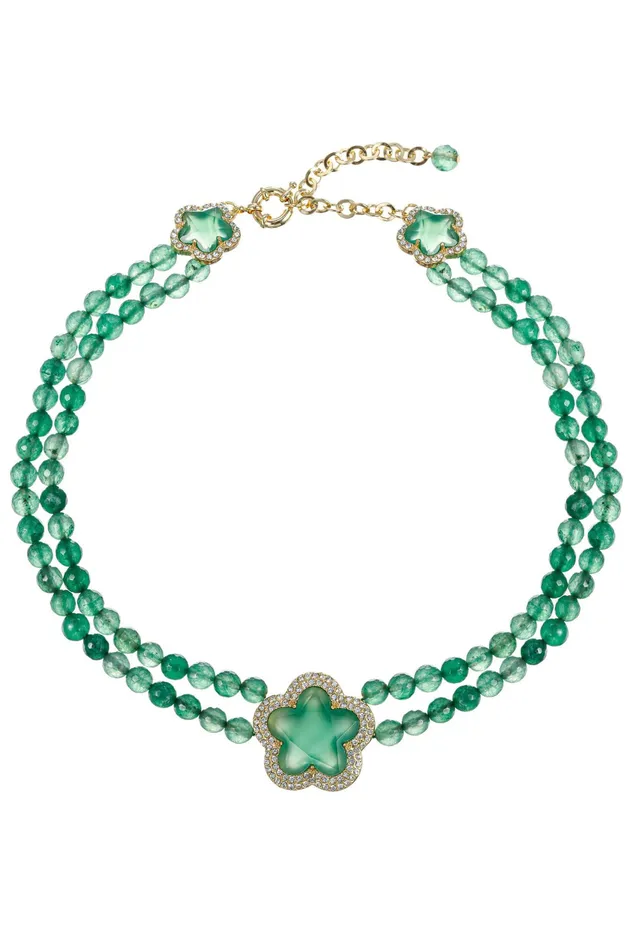 Eye Candy LA Necklaces Elizabeth Beaded Necklace