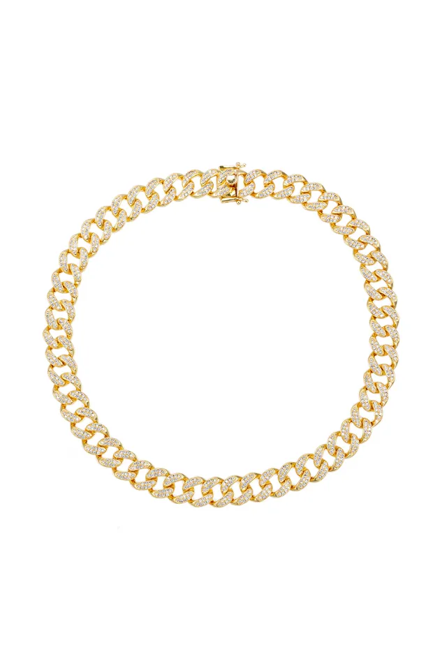 Eye Candy LA Necklaces Luna 18K Collar Necklace