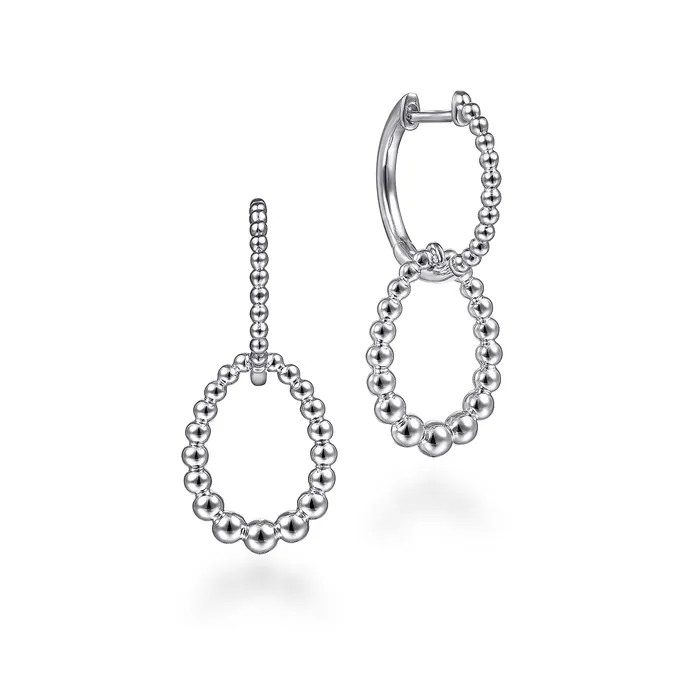 GABRIEL CO Earrings Gabriel Sterling Silver 12 x 15mm Bujukan Dangle Style Earrings GABRIEL CO Earrings Gabriel Sterling Silver 12 x 15mm Bujukan Dangle Style Earrings