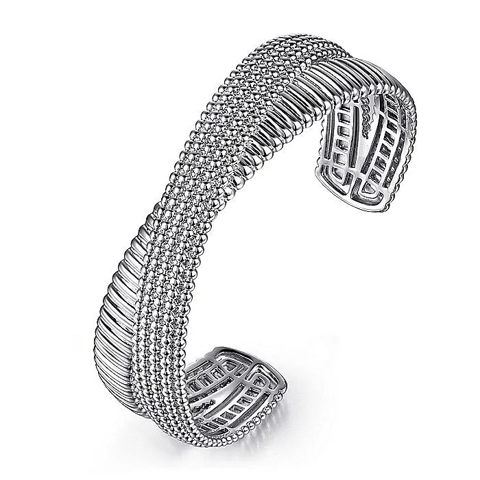 Gabriel Sterling Silver 65 Solid Cuff Fashion Bracelet GABRIEL CO Bracelets Gabriel Sterling Silver 65 Solid Cuff Fashion Bracelet GABRIEL CO Bracelets