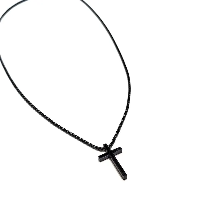Gio Luomo Mens Collection Cross Necklace Jewelry Necklaces