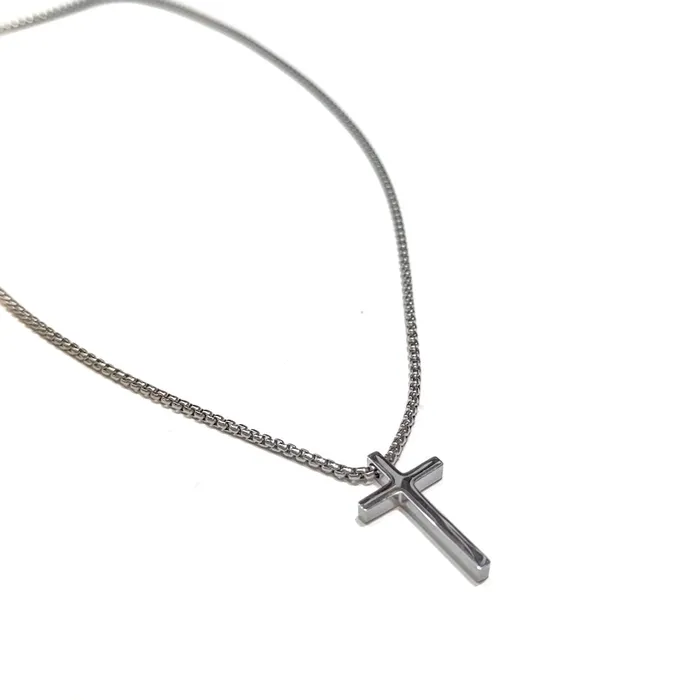 Gio Luomo Mens Collection Cross Necklace Jewelry Necklaces