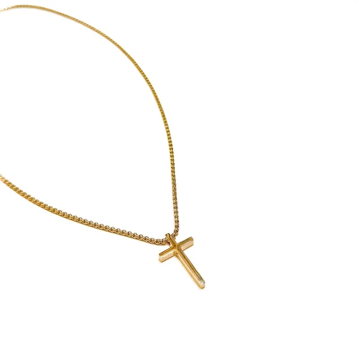 Gio Luomo Mens Collection Cross Necklace Jewelry Necklaces