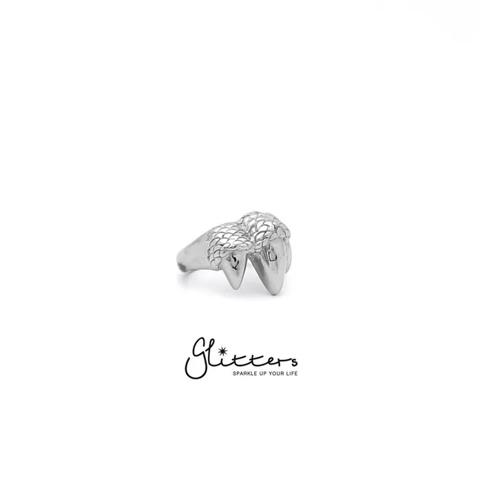 Glitters Rings Stainless Steel Dragon Claw Ring