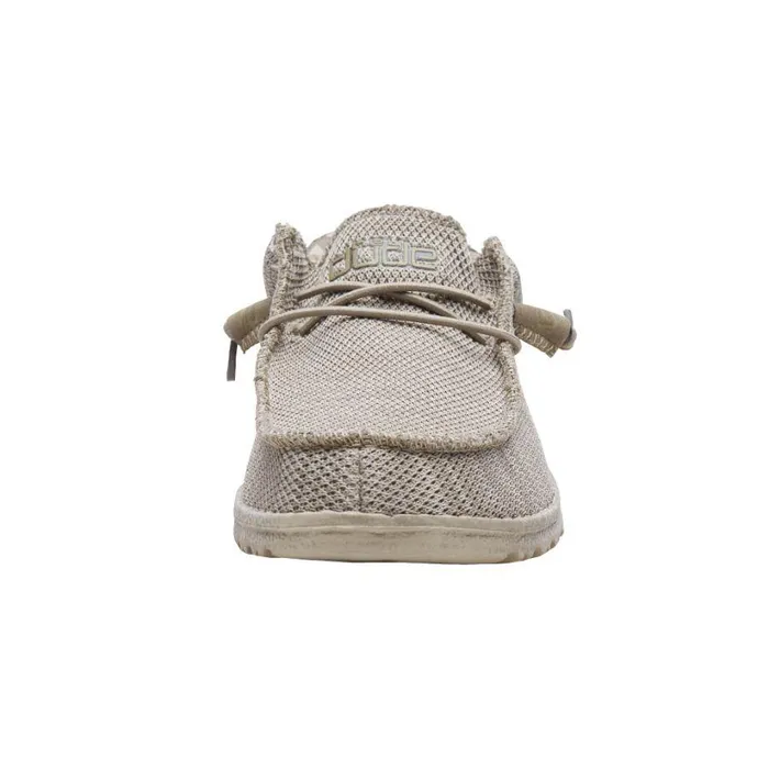 Hey Dude Mens Wally Sox Beige Rings