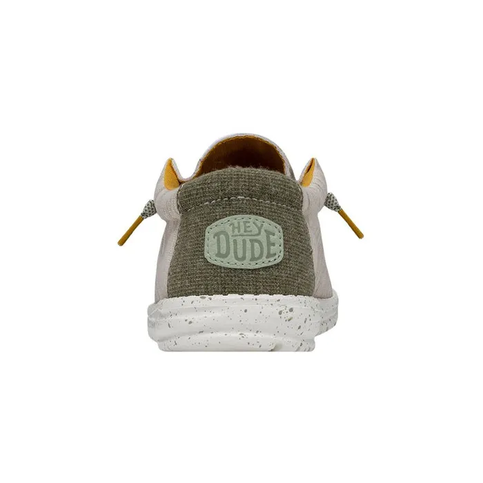 Hey Dude Rings Mens Wally Jersey Taupe