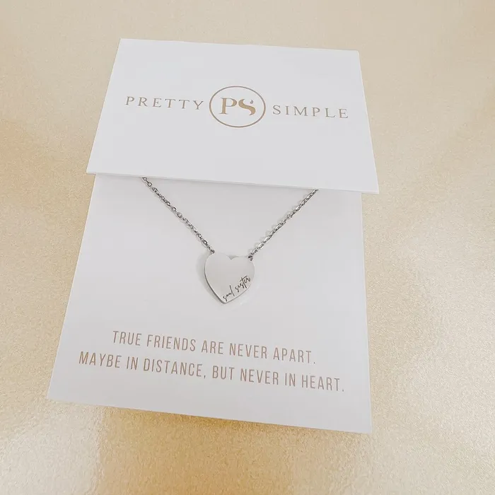 Jewelry Necklaces Sweet Heart Gift Necklace WATERPROOF Wholesale