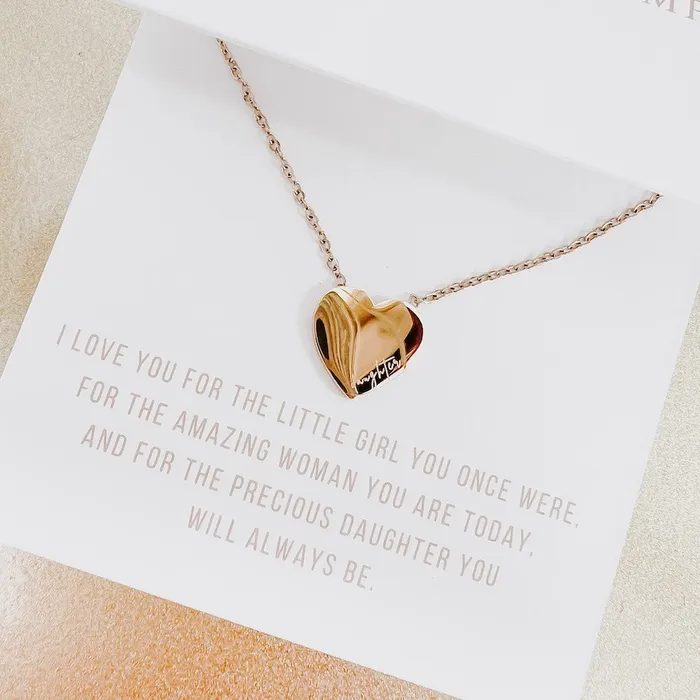 Jewelry Necklaces Sweet Heart Gift Necklace WATERPROOF Wholesale
