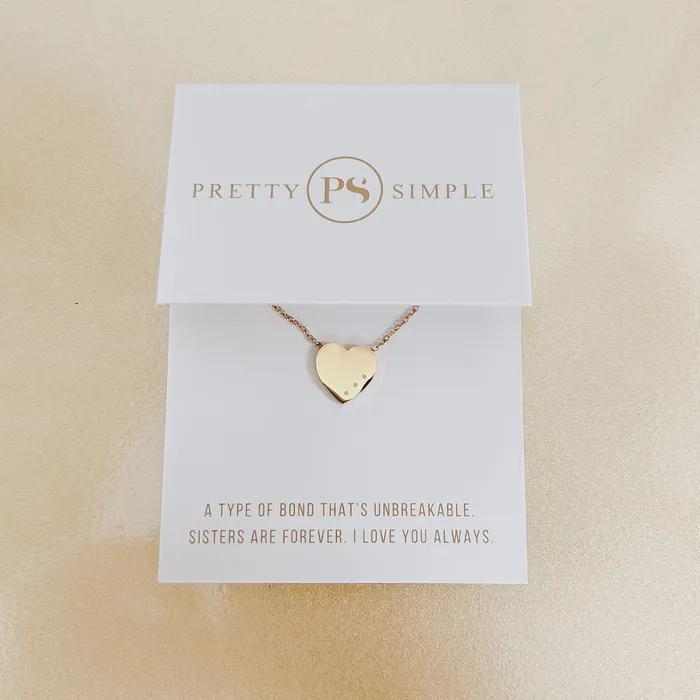 Jewelry Necklaces Sweet Heart Gift Necklace WATERPROOF Wholesale