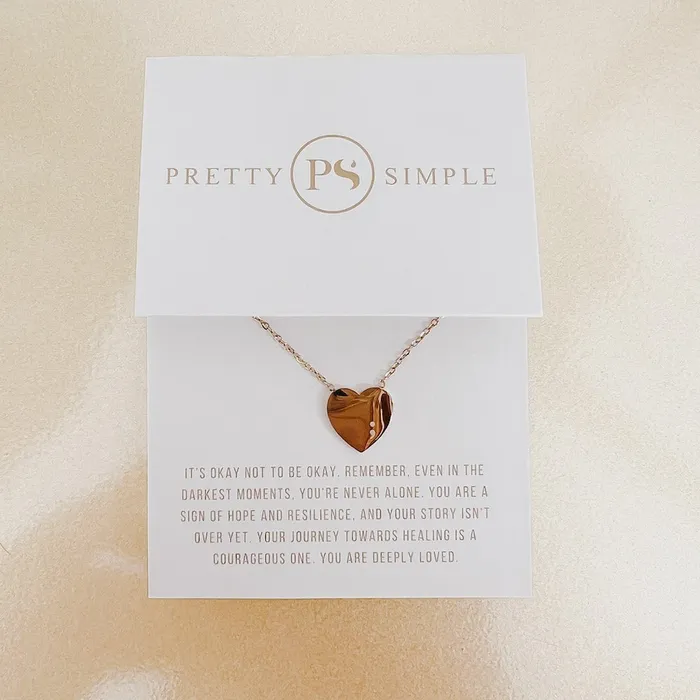 Jewelry Necklaces Sweet Heart Gift Necklace WATERPROOF Wholesale