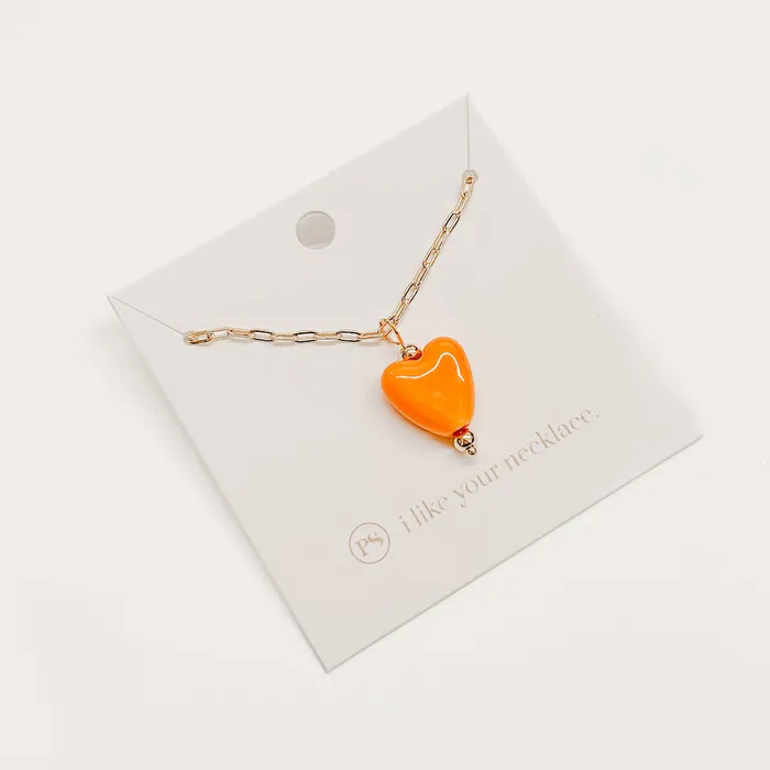 Love Actually Ceramic Pendant Necklace Wholesale Jewelry Necklaces