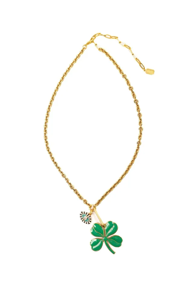 Lucky Necklace Elizabeth Cole Jewelry Necklaces