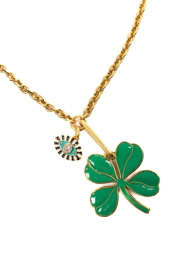 Lucky Necklace Elizabeth Cole Jewelry Necklaces
