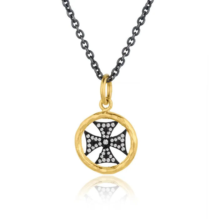 Maltese Cross Necklace Lika Behar Necklaces