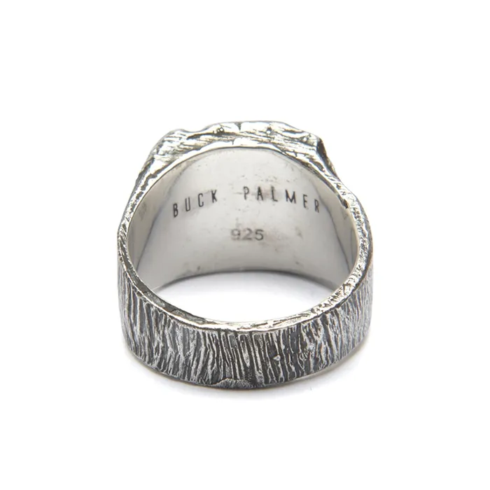 Maverick Crest Ring Buck Palmer Rings