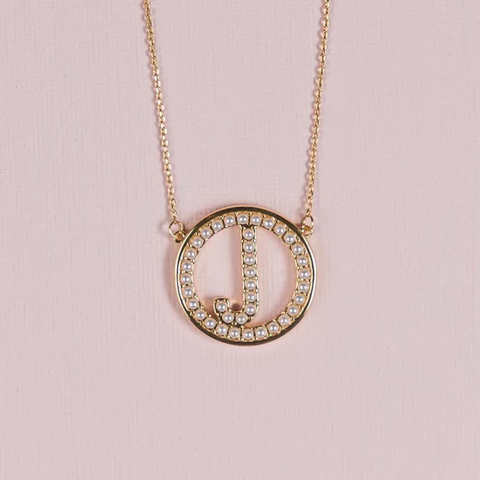 Michelle McDowell Necklaces Lucy Initial Necklace
