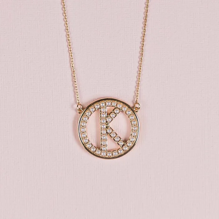 Michelle McDowell Necklaces Lucy Initial Necklace