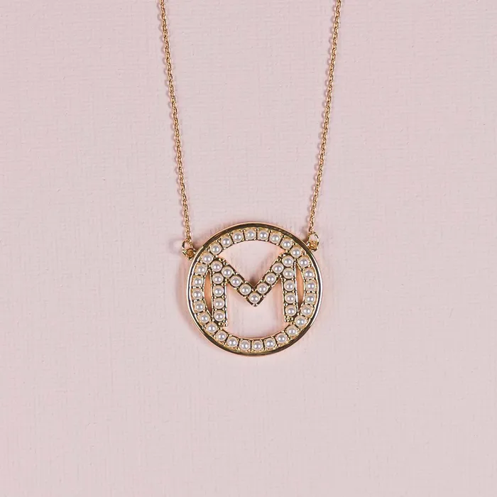 Michelle McDowell Necklaces Lucy Initial Necklace