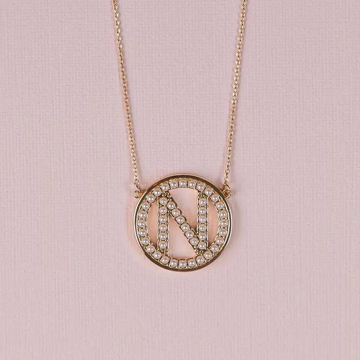 Michelle McDowell Necklaces Lucy Initial Necklace