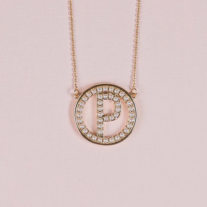 Michelle McDowell Necklaces Lucy Initial Necklace