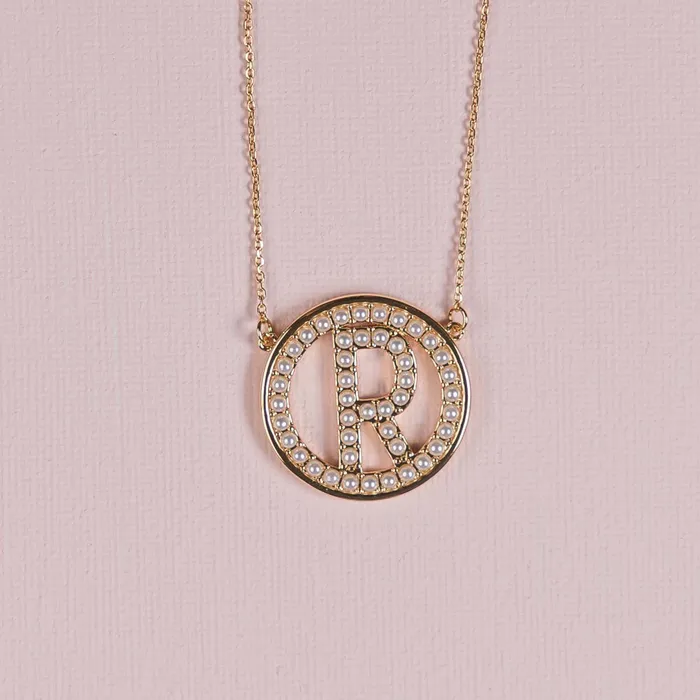 Michelle McDowell Necklaces Lucy Initial Necklace