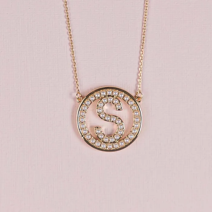 Michelle McDowell Necklaces Lucy Initial Necklace