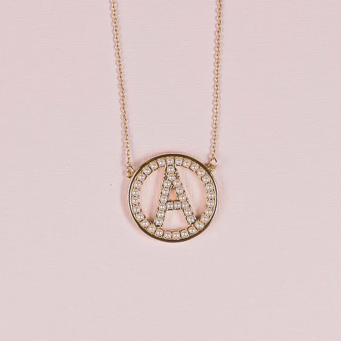 Michelle McDowell Necklaces Lucy Initial Necklace