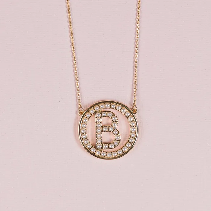Michelle McDowell Necklaces Lucy Initial Necklace
