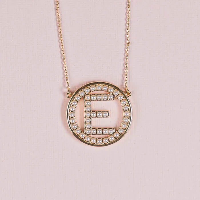 Michelle McDowell Necklaces Lucy Initial Necklace