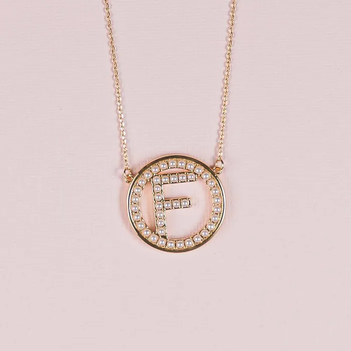 Michelle McDowell Necklaces Lucy Initial Necklace