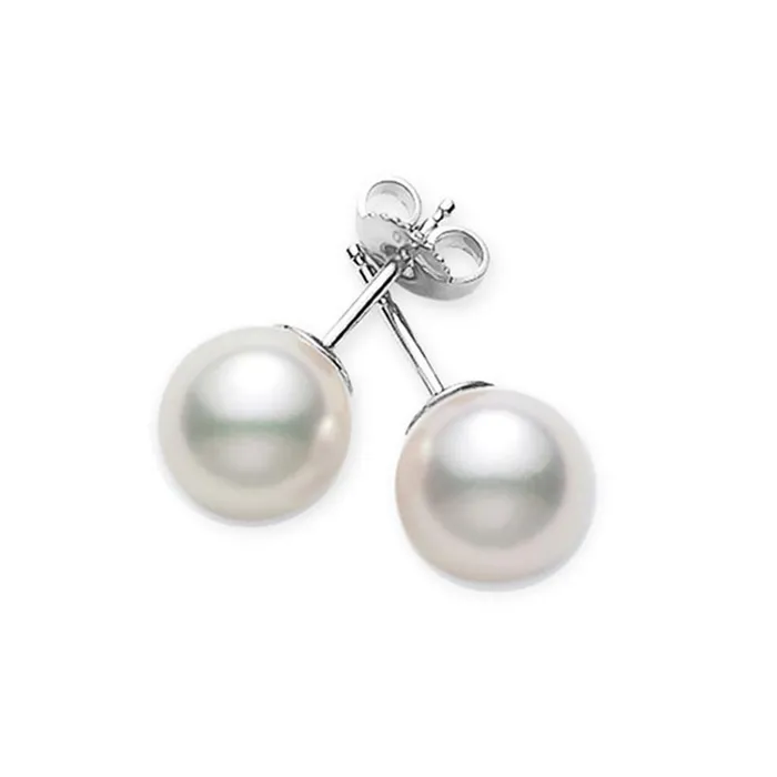 Mikimoto Akoya Pearl Studs 8X825MM MIKIMOTO Earrings