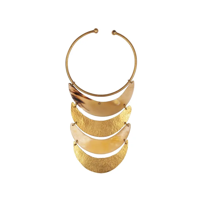 Mwassus Jewelry Necklaces African NecklaceHandmade Brass Jewelry