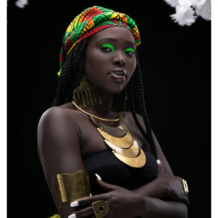 Mwassus Jewelry Necklaces African NecklaceHandmade Brass Jewelry