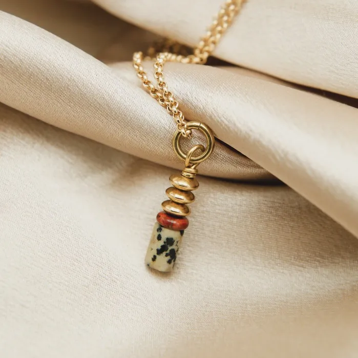 Necklaces Cival Design Gold Filled Tower Necklace