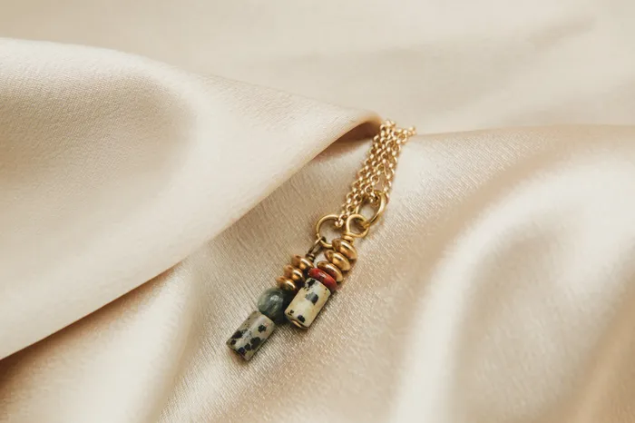 Necklaces Cival Design Gold Filled Tower Necklace