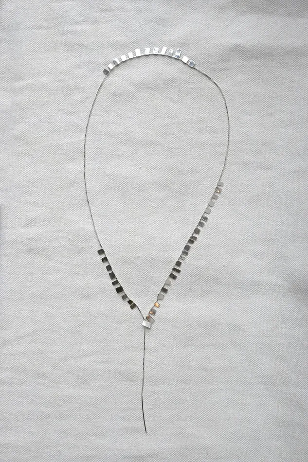 Necklaces Eline Fach Necklace No 03 Silver Medium